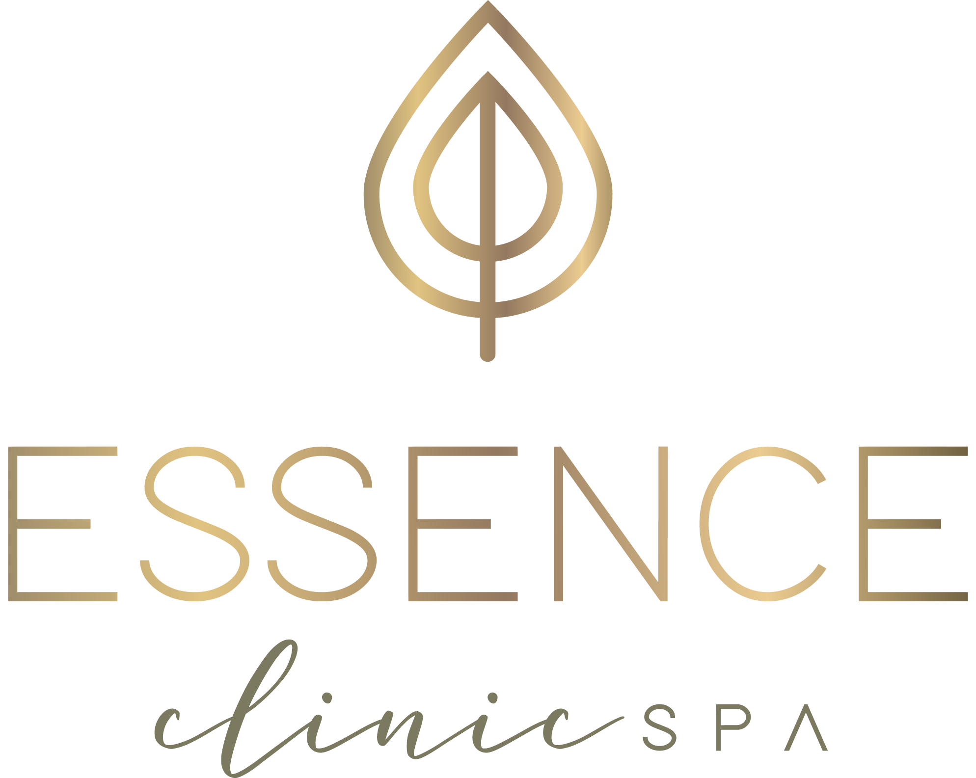 logomarca ESSENCE CLINICSPA dourada 1 1
